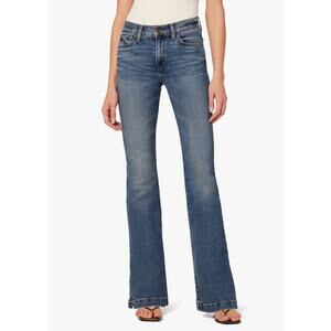 Joe's Jeans The Frankie Bootcut Mid Rise Stretch Denim 30 W 34 inseam Flare Slit